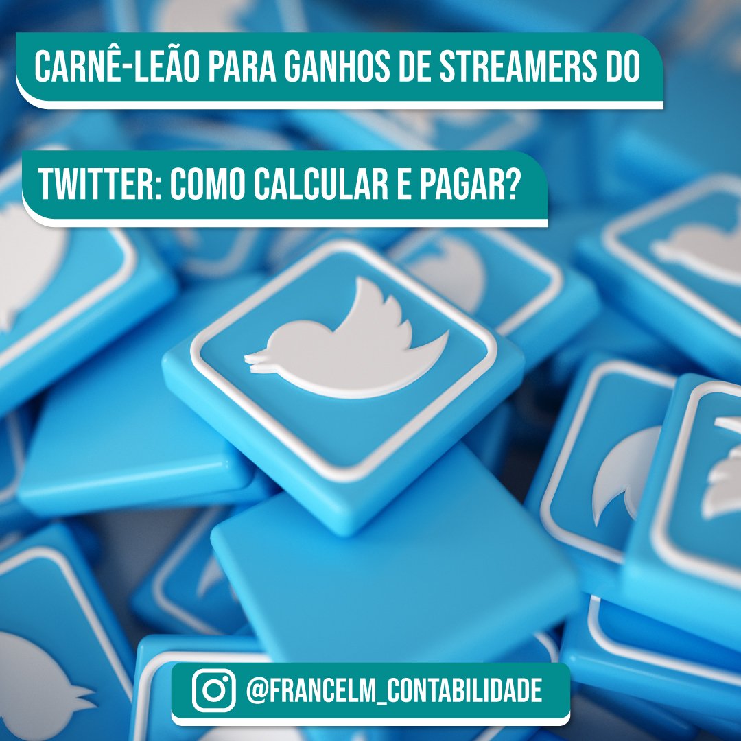 Imposto de renda para ganhos do twitter: Como calcular e pagar?