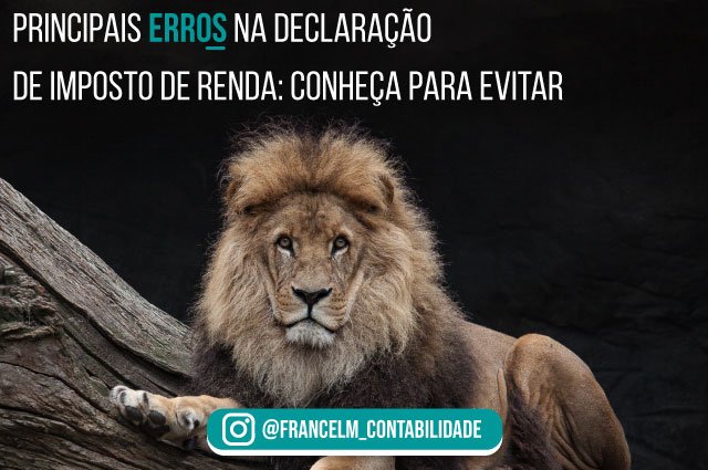 Principais erros na declaração de imposto de renda: Conheça para evitar