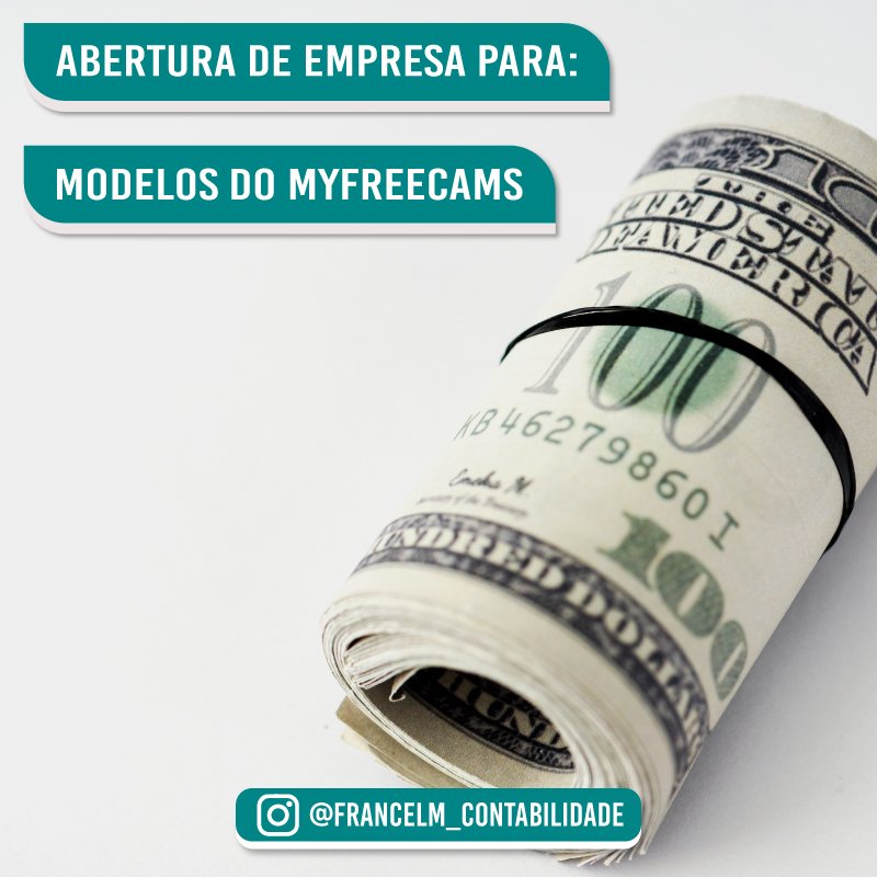 CNPJ para modelos do myfreecams